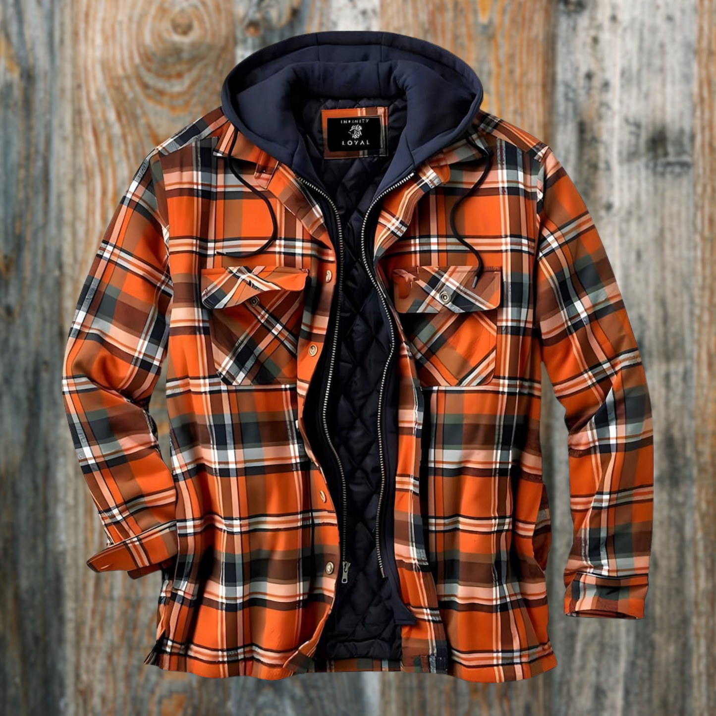 Dulcira | Padded Lumberjack Jacket