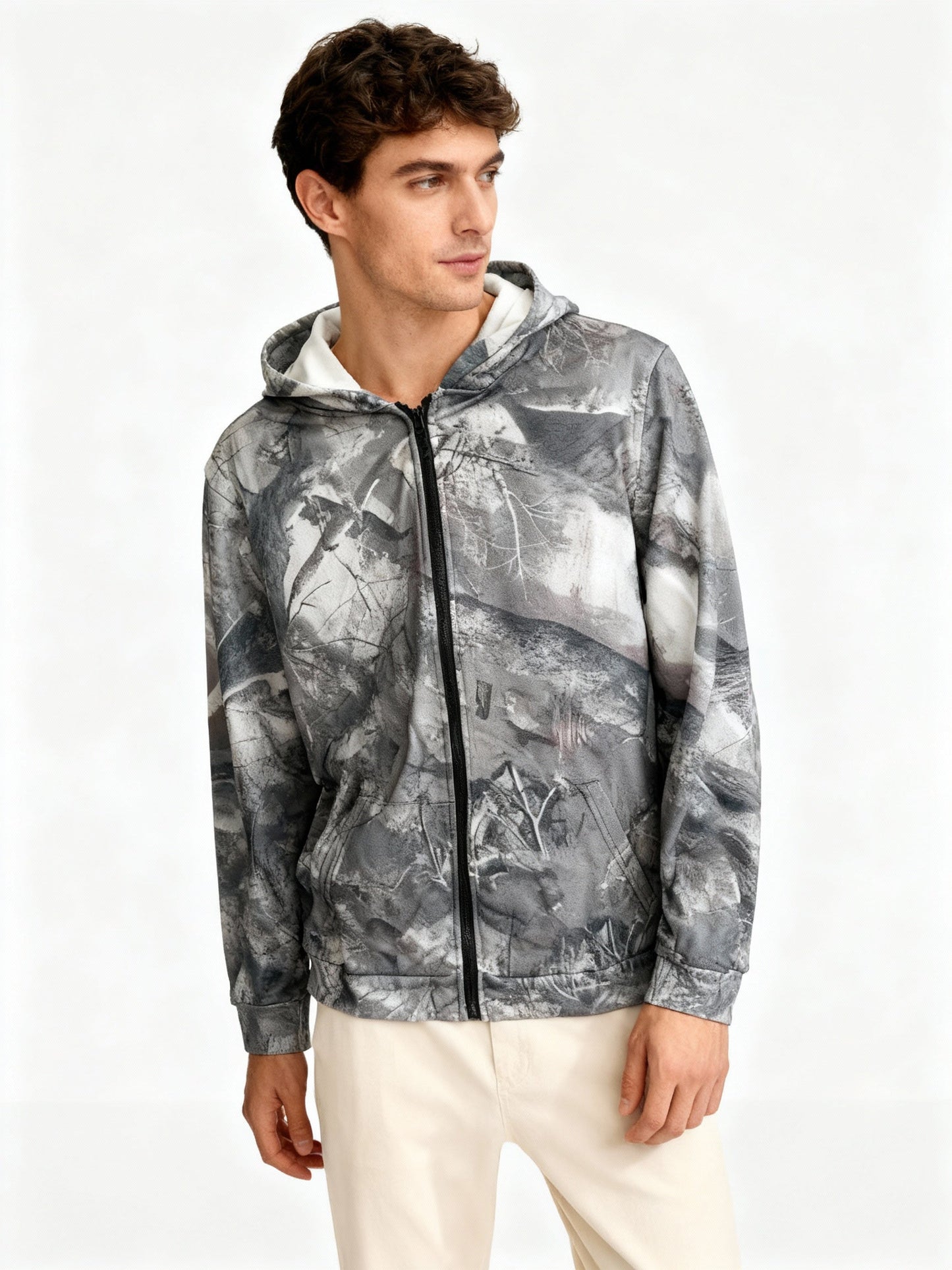 Dulcira | Camo Hoodie Plus Size Comfort and Stylish Camo Look