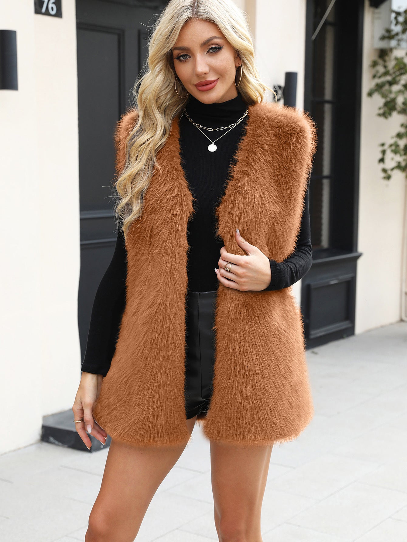 Dulcira | Ladies Fur Vest