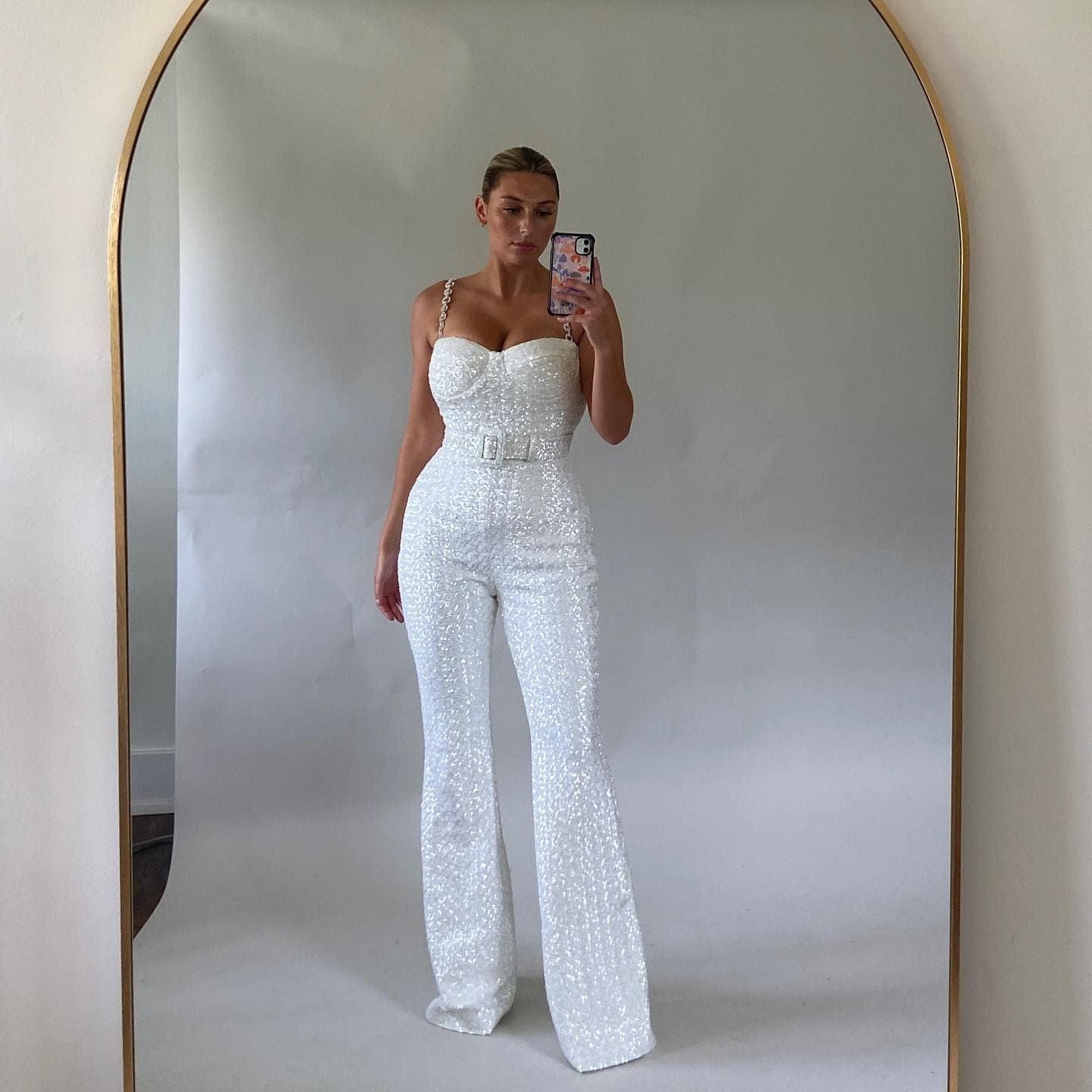 Dulcira | Glittering Jumpsuit with Sequins for Women