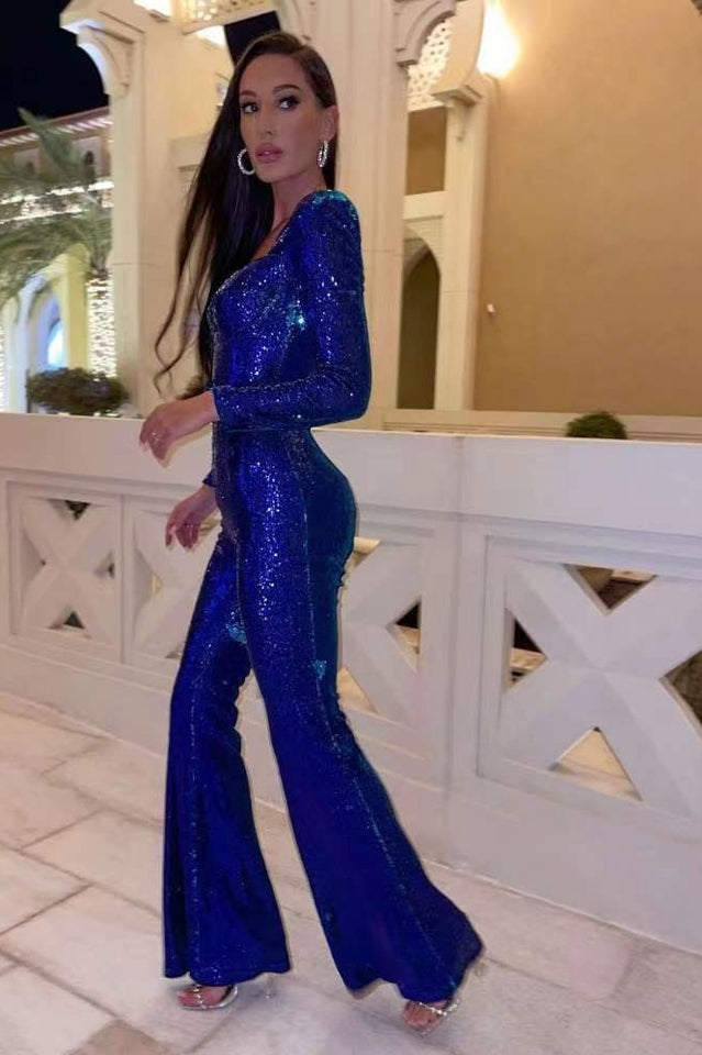 Dulcira | Marissa Sequin Jumpsuit