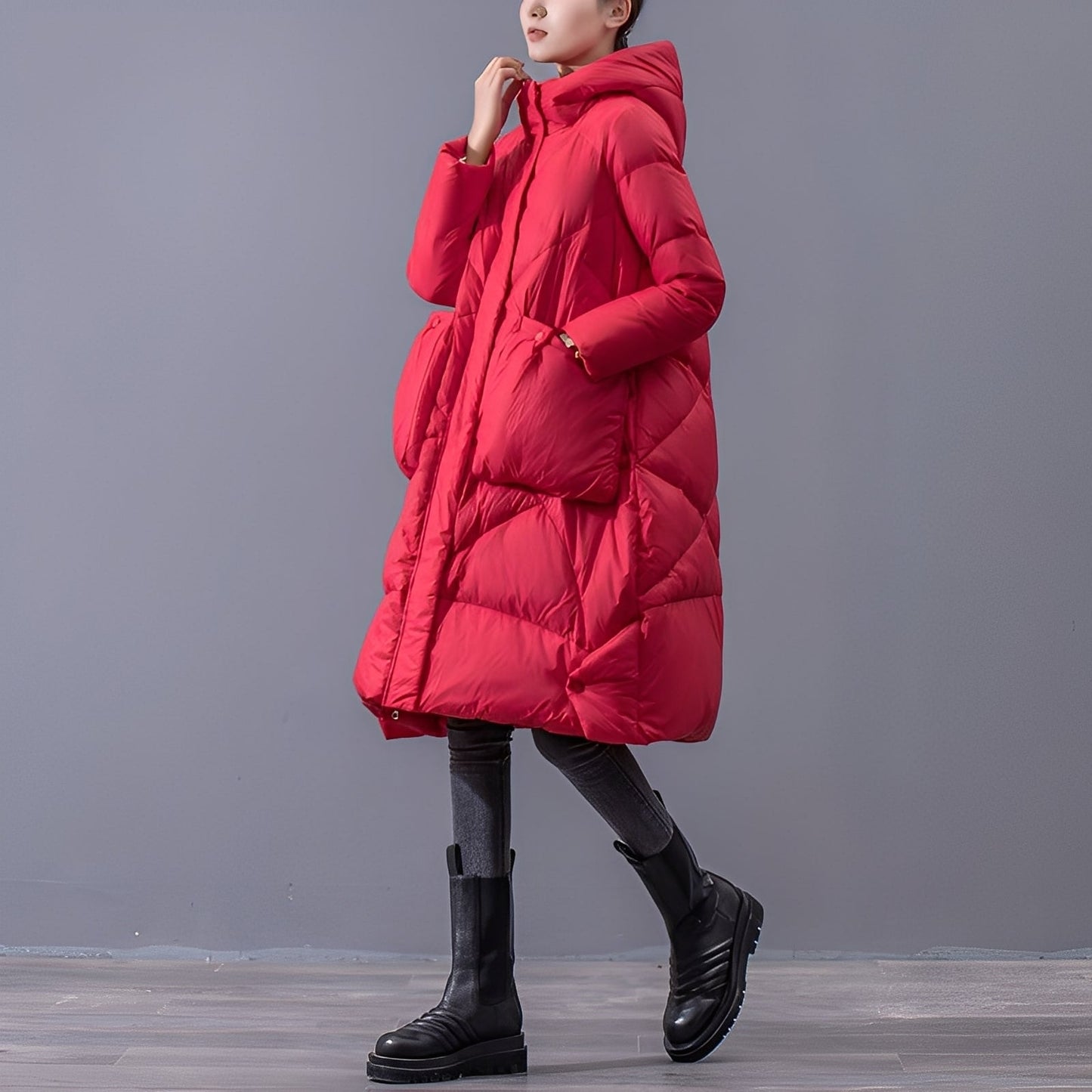 Dulcira | Casual Hooded Coat with Large Pockets for Women