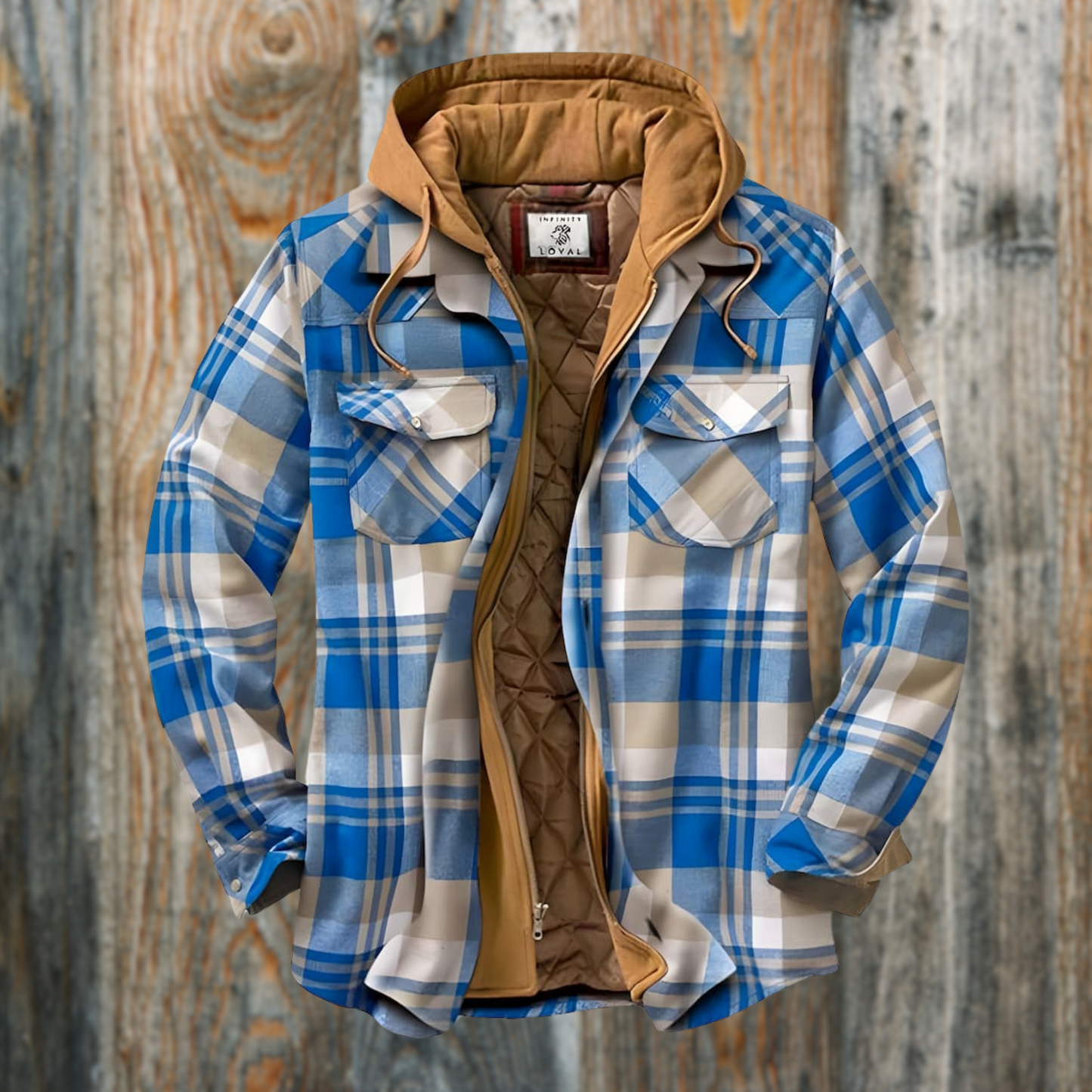 Dulcira | Padded Lumberjack Jacket