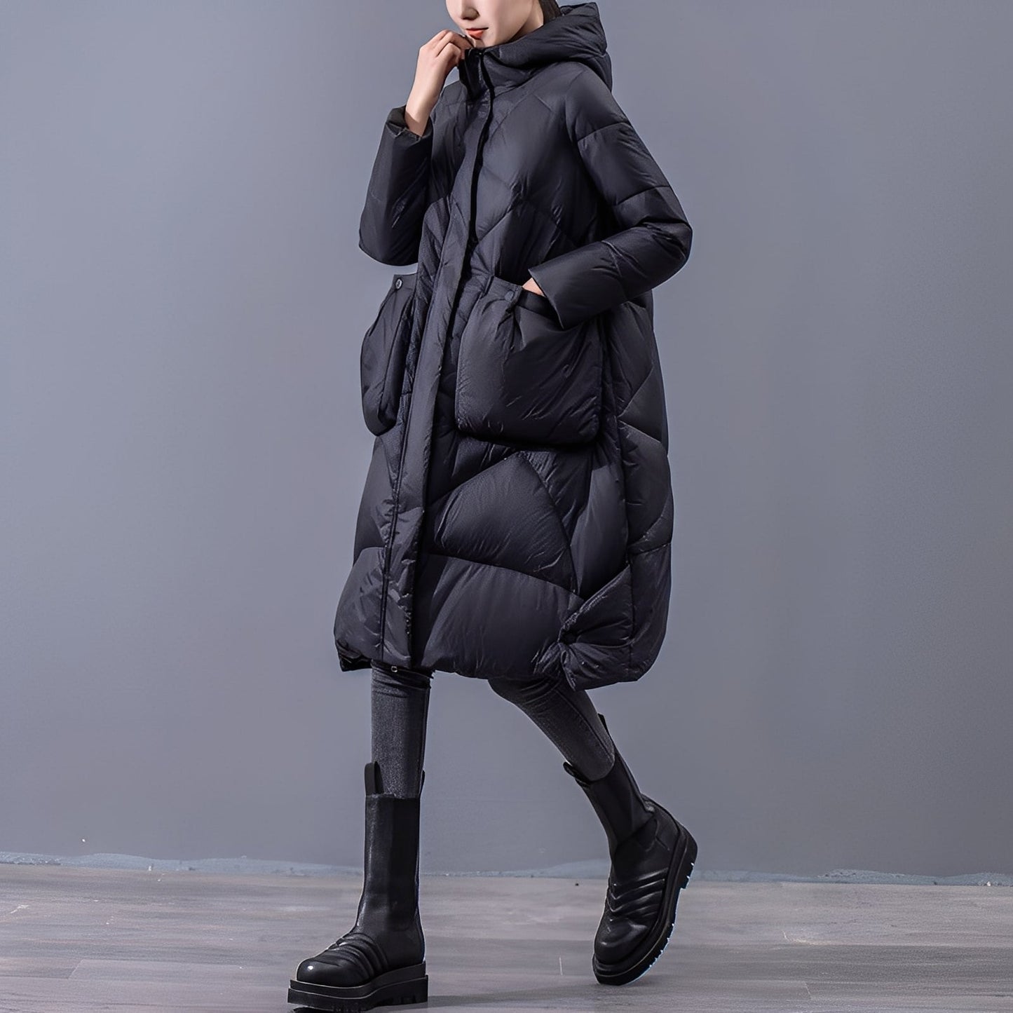 Dulcira | Casual Hooded Coat with Large Pockets for Women