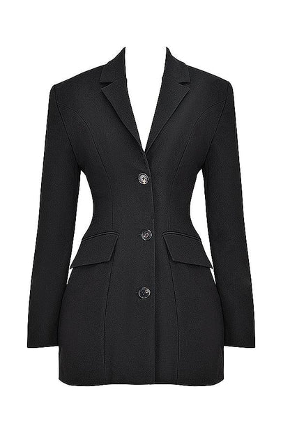 Dulcira | Black Blazer Skirt