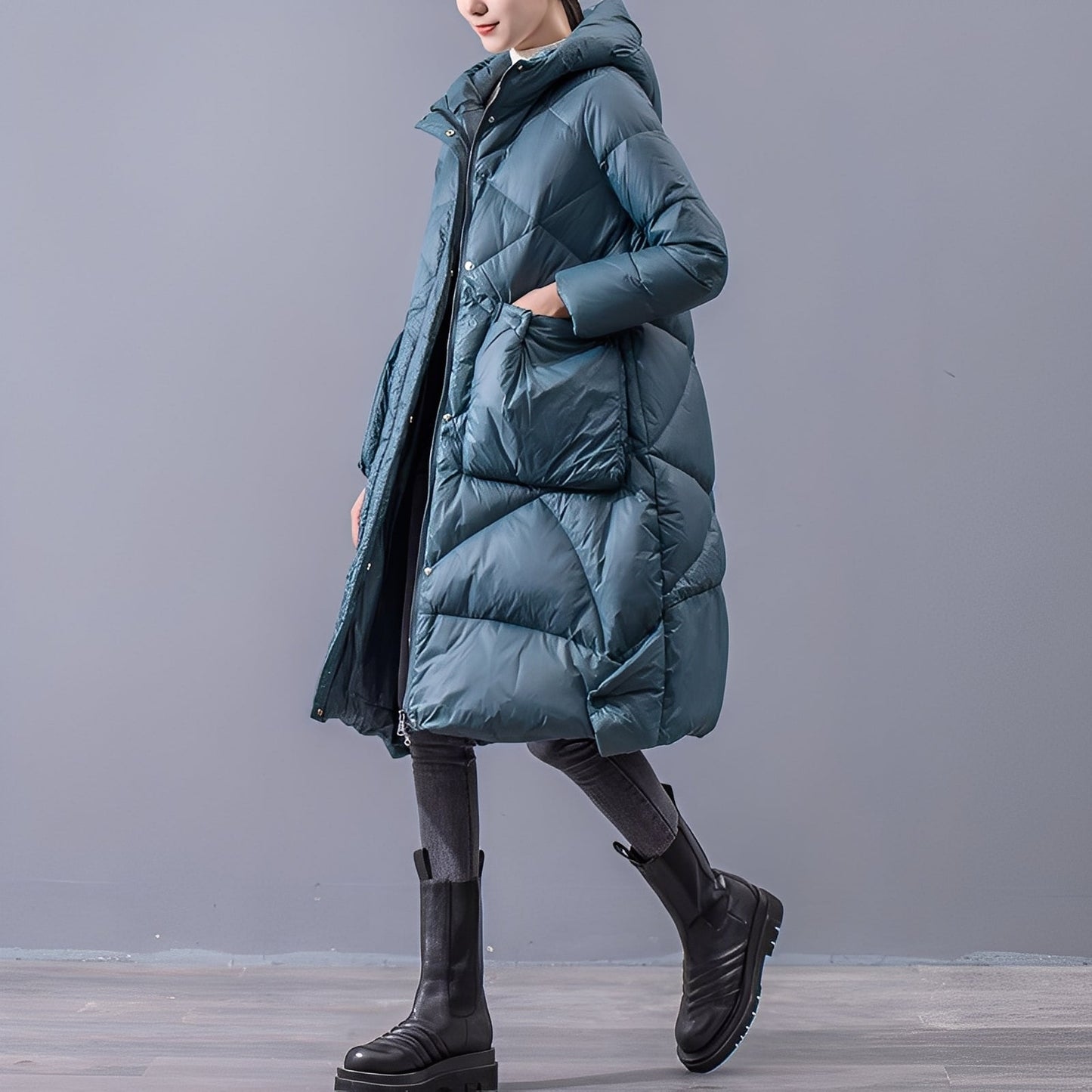 Dulcira | Casual Hooded Coat with Large Pockets for Women