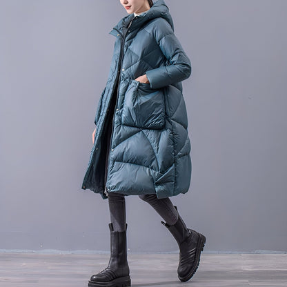 Dulcira | Casual Hooded Coat with Large Pockets for Women