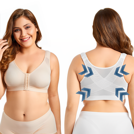 Dulcira | Women's Posture Correcting Bra Black 2-In-1