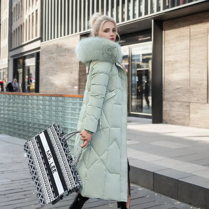 Dulcira | Long Padded Jacket with Hood