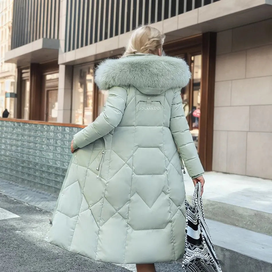 Dulcira | Long Padded Jacket with Hood