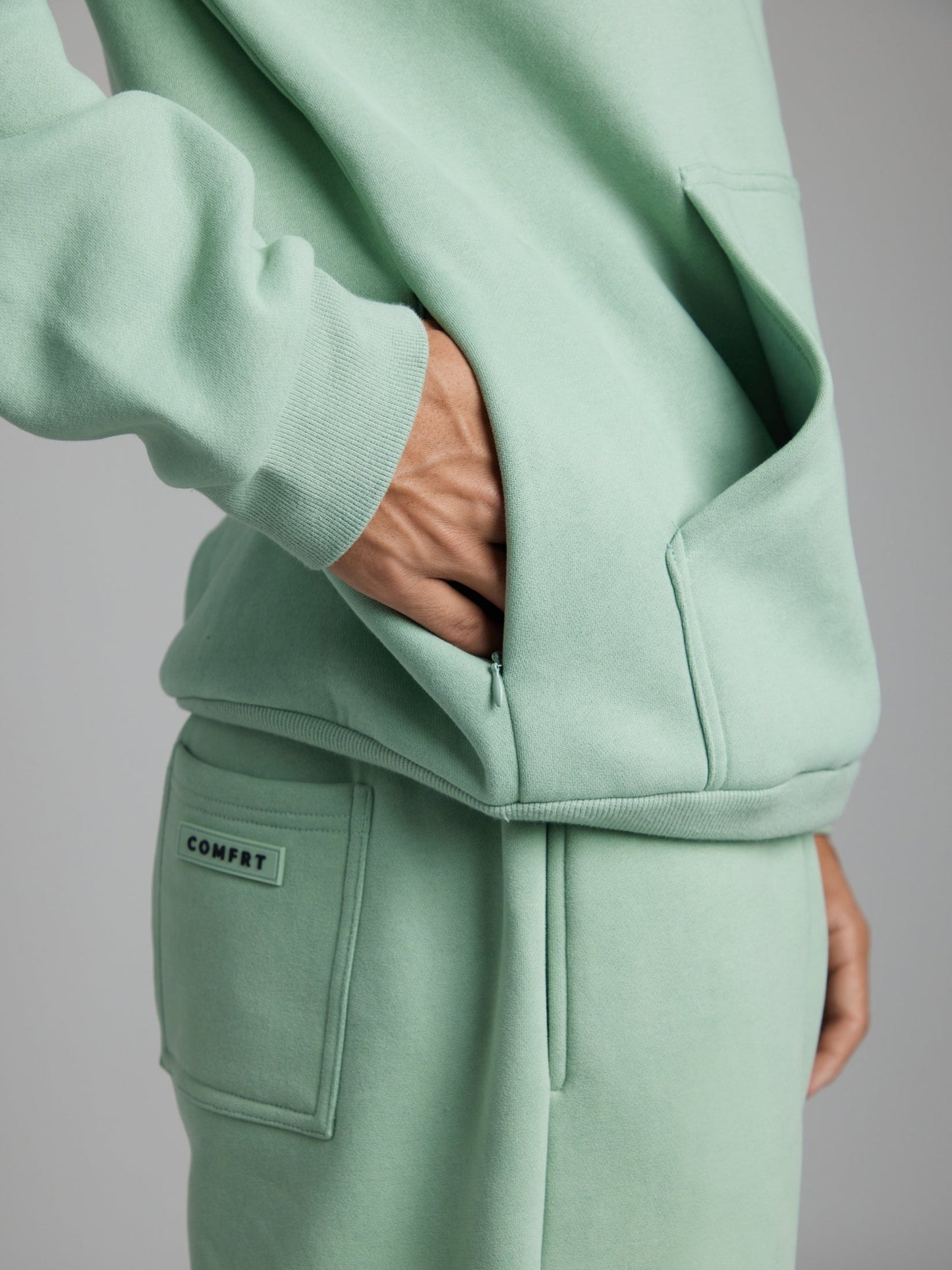 Dulcira | Travel Hoodie with Airplane Mode Graphic