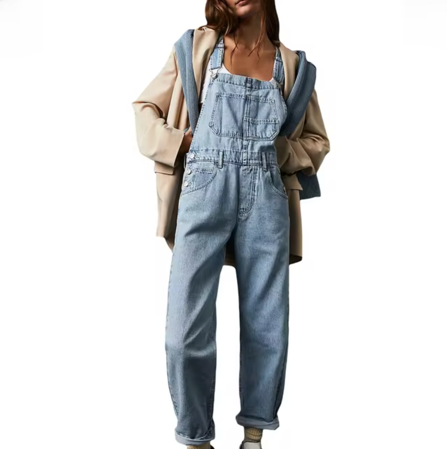 Dulcira | Classic Overalls with Adjustable Straps for Women