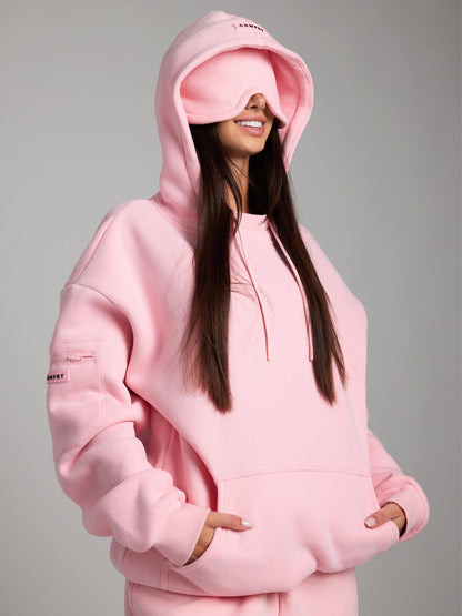 Dulcira | Cozy Travel Hoodie with Airplane Mode Graphic
