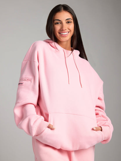 Dulcira | Travel Hoodie with Airplane Mode Graphic