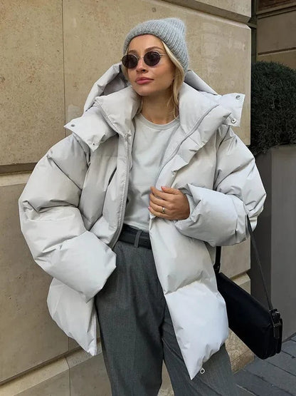 Dulcira | Thick Warm Jacket Elegant Seasonal Collection Ideal for Winter