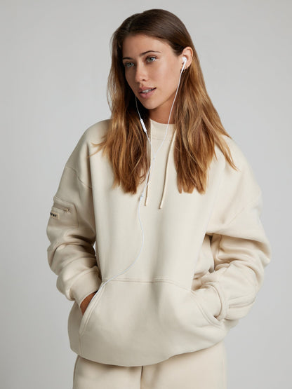 Dulcira | Travel Hoodie with Airplane Mode Graphic