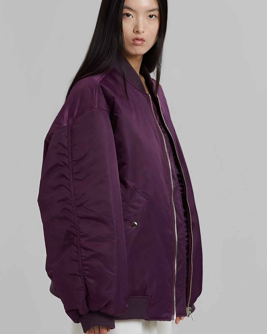 Dulcira | Casual Oversized Bomber Jacket for Women
