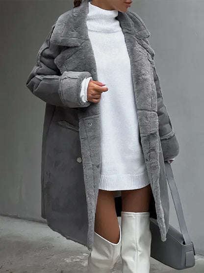 Dulcira | Windproof Teddy Coat for Women