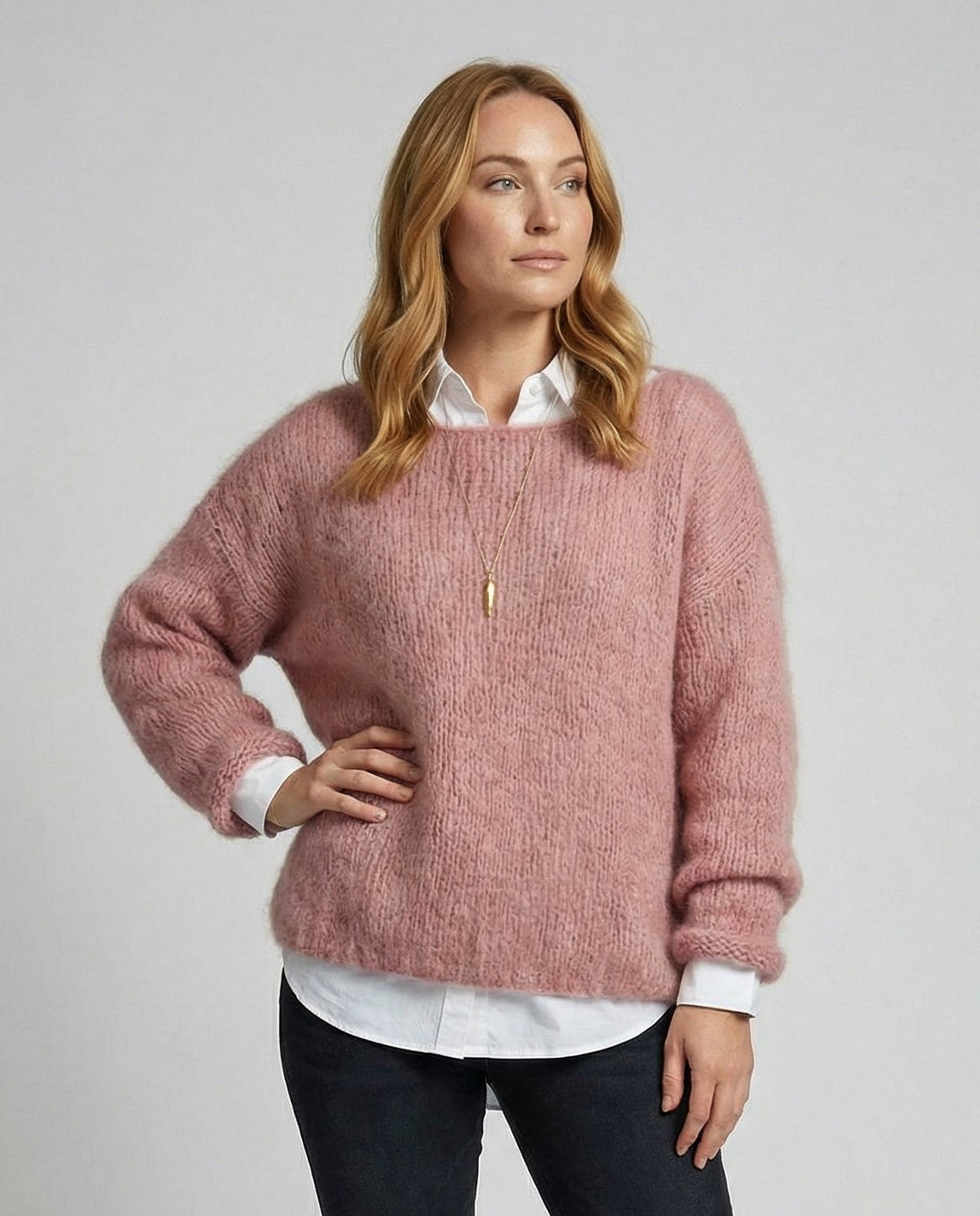 Dulcira | Women's Plus Size Pullover Sweater