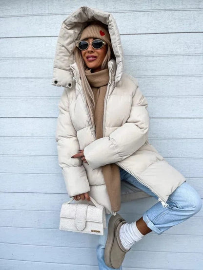 Dulcira | Women's Oversized Puffer Jacket Comfortable and Stylish Warmth