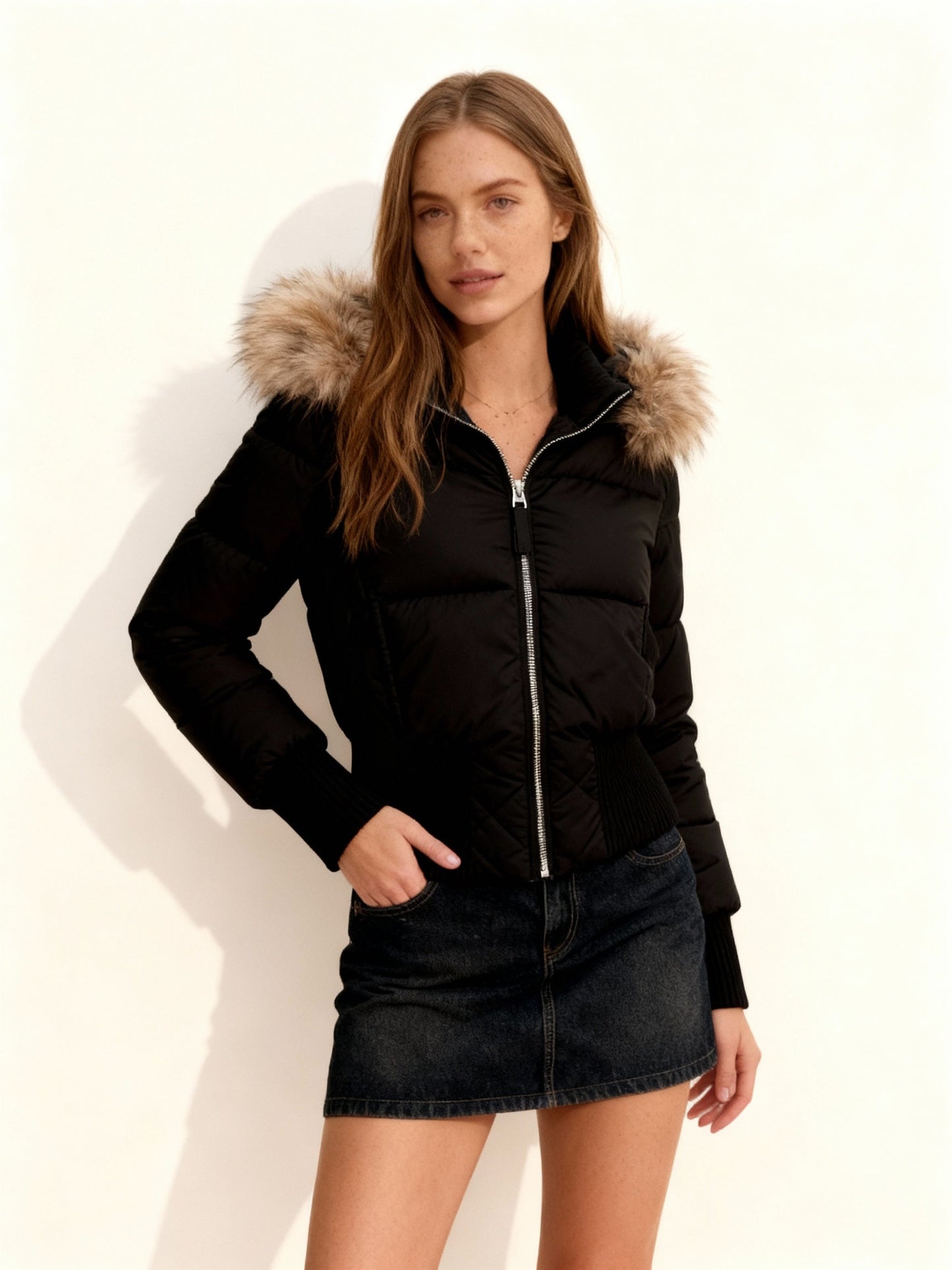 Dulcira | Cropped Padded Winter Jacket