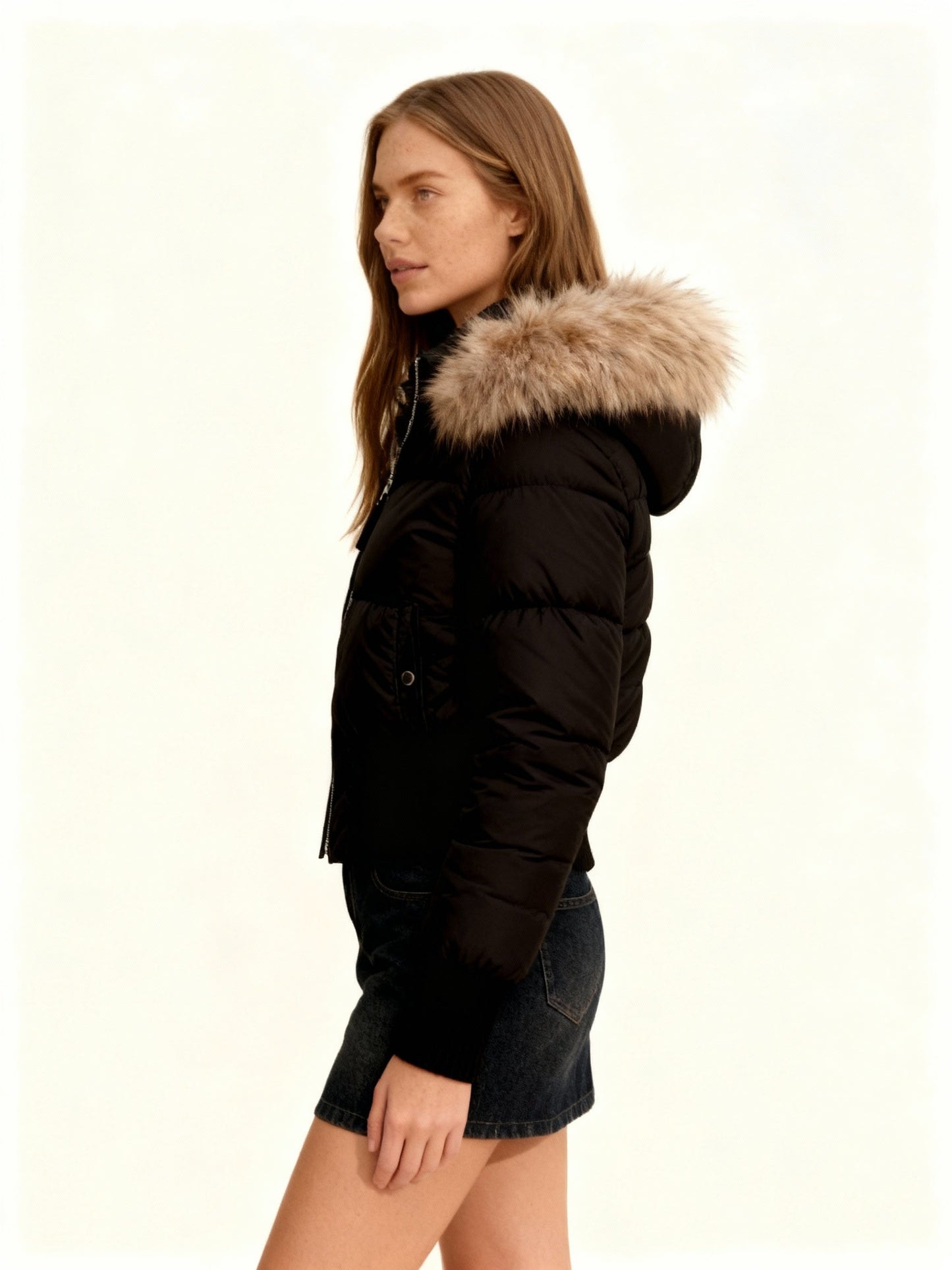 Dulcira | Cropped Padded Winter Jacket