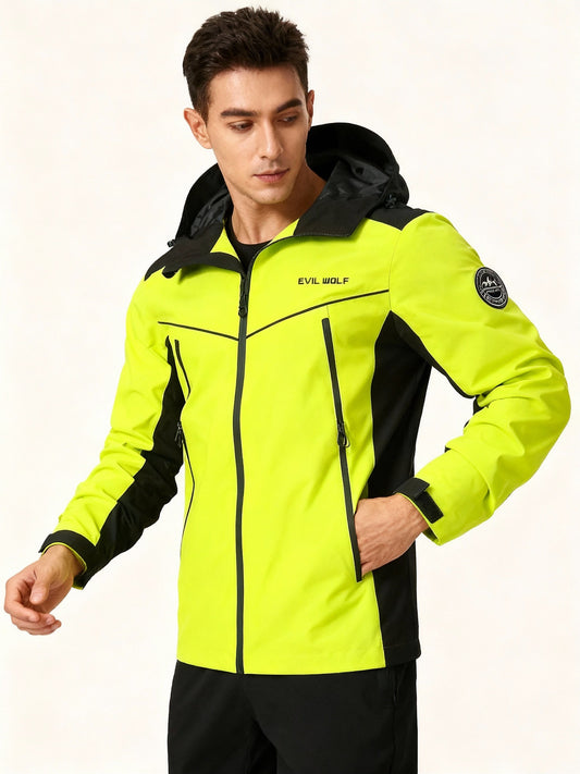 Dulcira | Outdoor-Jacke mit Reflektierendem Design – Wasserdicht & Sportlich