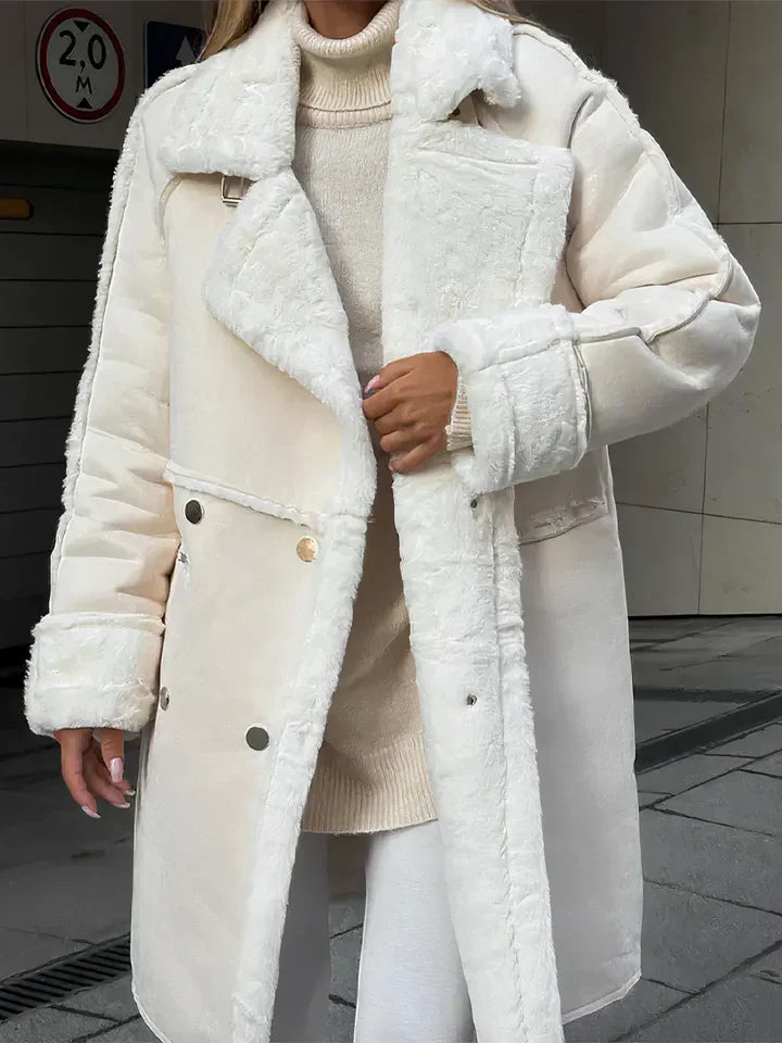Dulcira | Windproof Teddy Coat for Women
