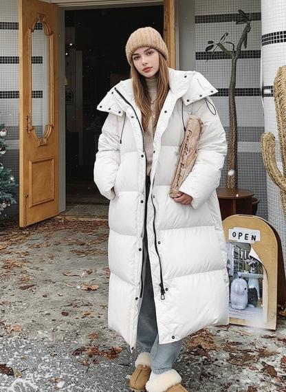 Dulcira | Padded Puffer Jacket Women Windproof with Hood