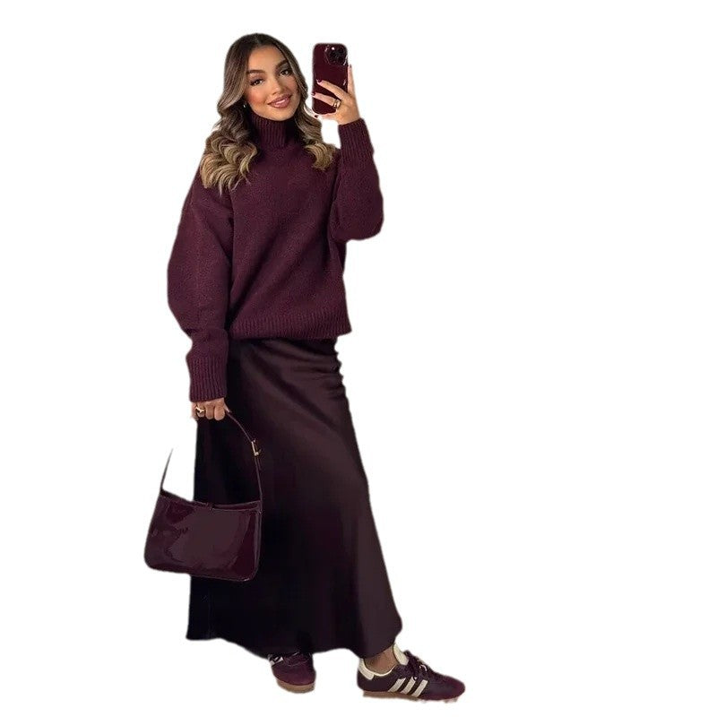 Dulcira | Women's Cozy Turtleneck Sweater