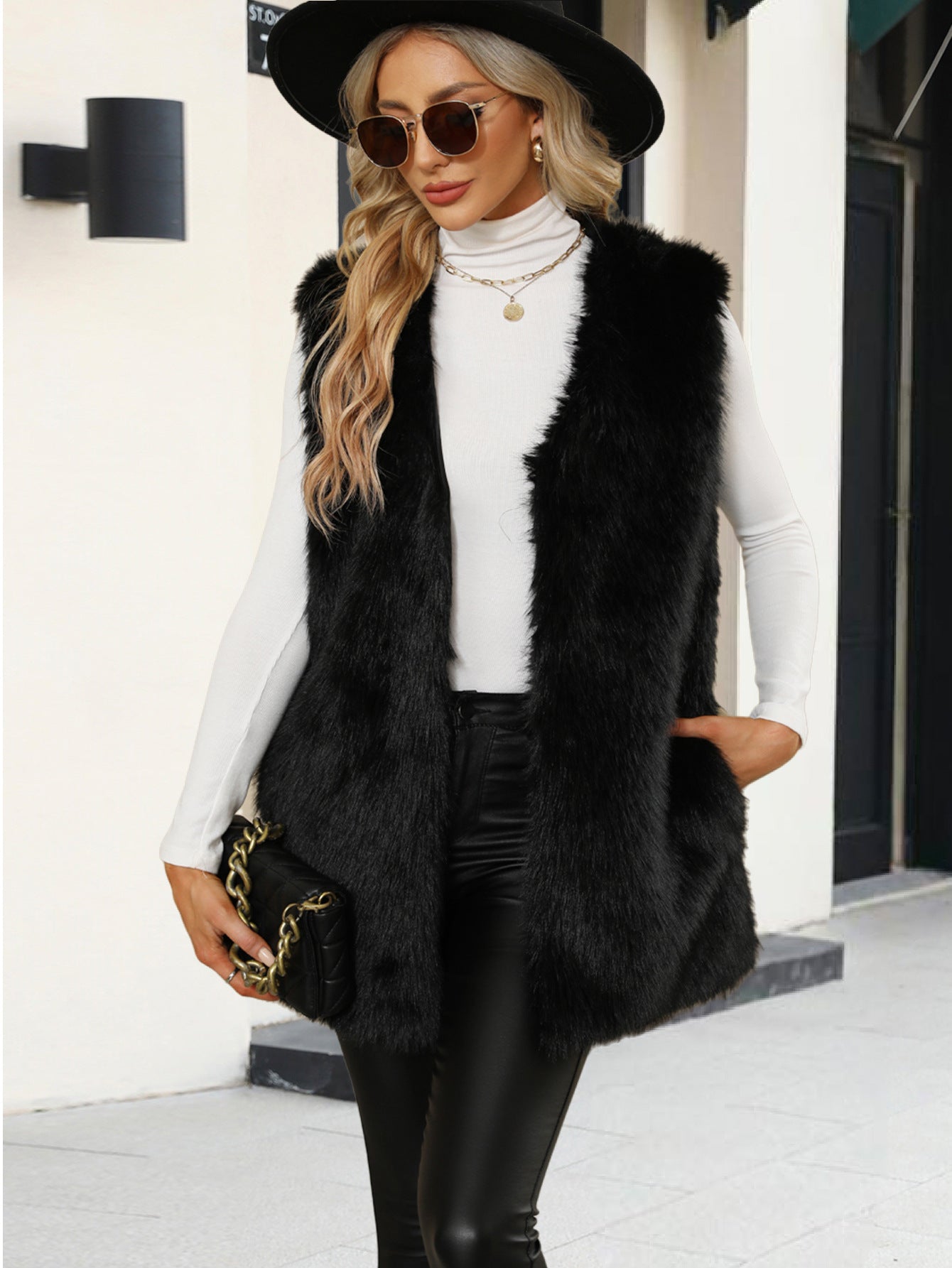 Dulcira | Ladies Fur Vest