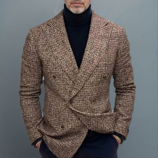 Men's Elegant Double-Breasted Blazer Dulcira