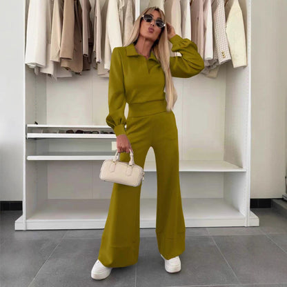 Women's Stylish and Casual Jumpsuit with Wide Leg and Elegant Sleeves Dulcira
