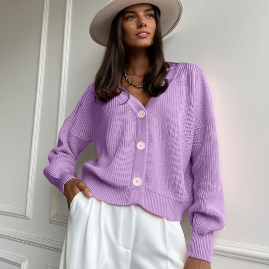 Dulcira | Women casual knit cardigan