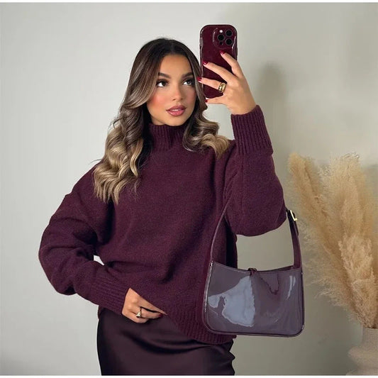 Dulcira | Women's Cozy Turtleneck Sweater