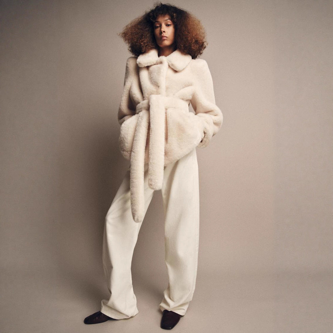 Dulcira | Women's Plush Fur Coat