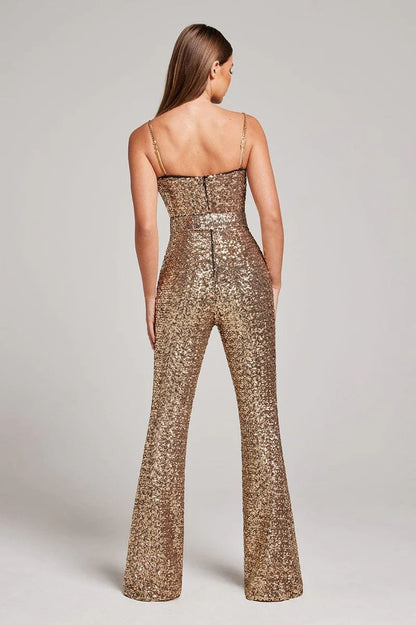 Dulcira | Glittering Jumpsuit with Sequins for Women