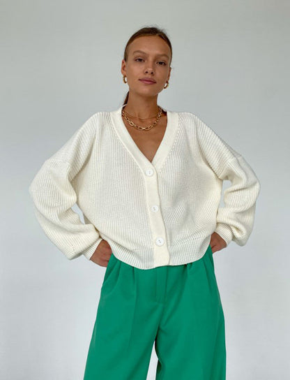 Dulcira | Women casual knit cardigan