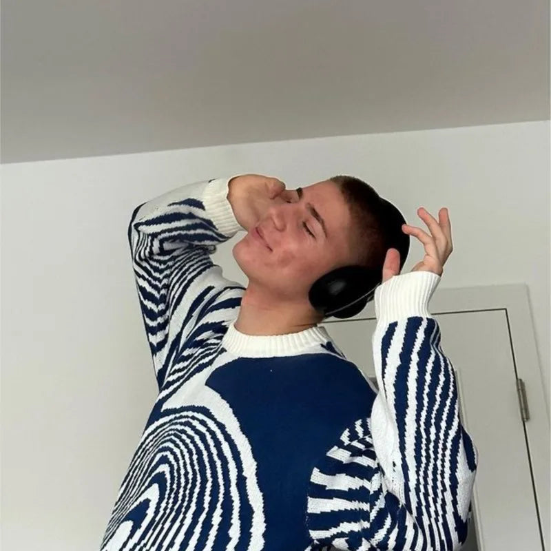 Dulcira | Knitted Vintage Sweater Unisex Relaxed Comfort