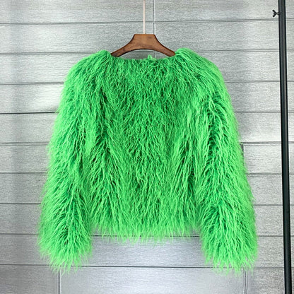 Dulcira | Women's Thick Warm Faux Fur Coat