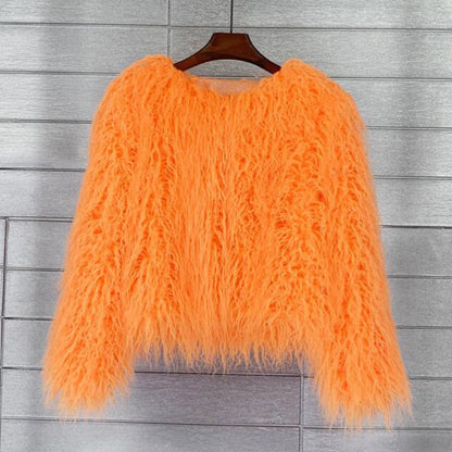 Dulcira | Women's Thick Warm Faux Fur Coat