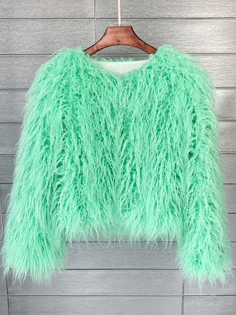 Dulcira | Women's Thick Warm Faux Fur Coat