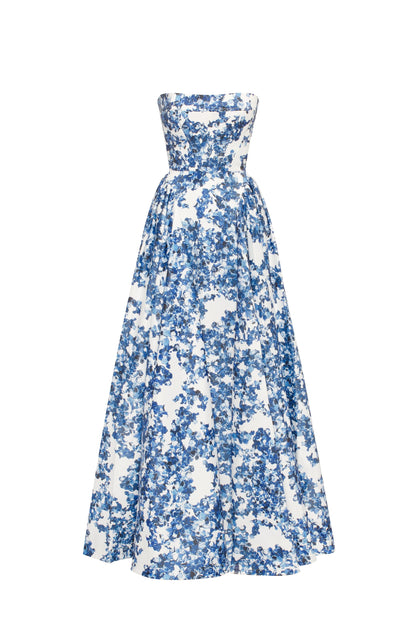 Dulcira | Porcelain Flower Dress