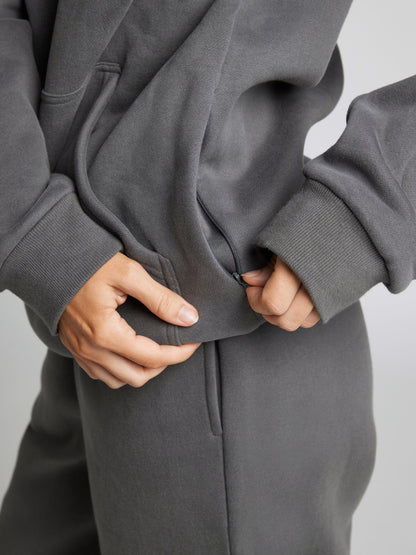 Dulcira | Travel Hoodie with Airplane Mode Graphic