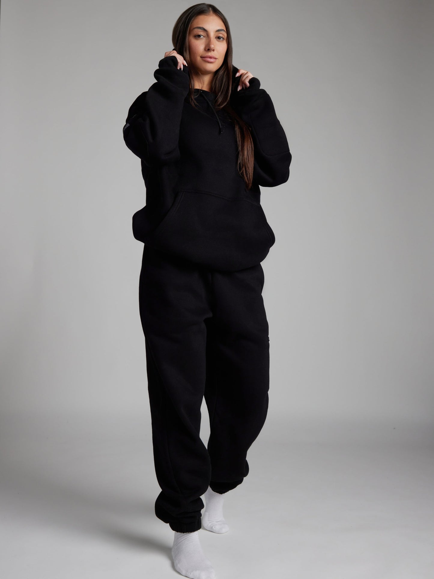 Dulcira | Travel Hoodie with Airplane Mode Graphic