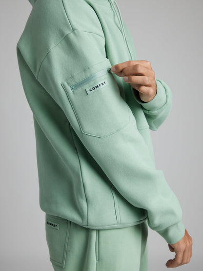 Dulcira | Cozy Travel Hoodie with Airplane Mode Graphic