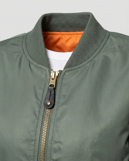 Dulcira | Unisex Classic Bomber Jacket for Women