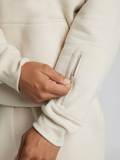 Dulcira | Travel Hoodie with Airplane Mode Graphic