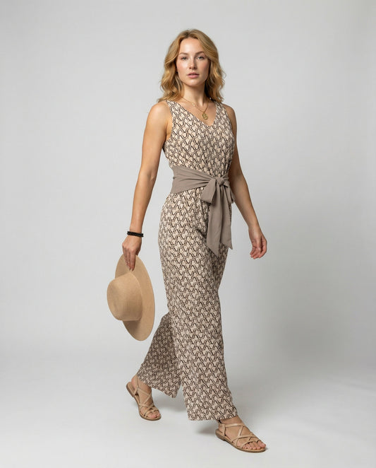Dulcira | Stylish Cotton Jumpsuit with Elegance