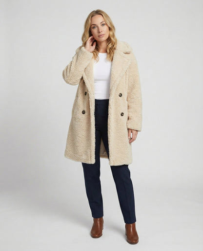 Women's Teddy Fur Jacket with Warm & Cozy Dulcira